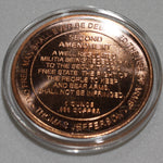 Copper Round (2nd Amendment)